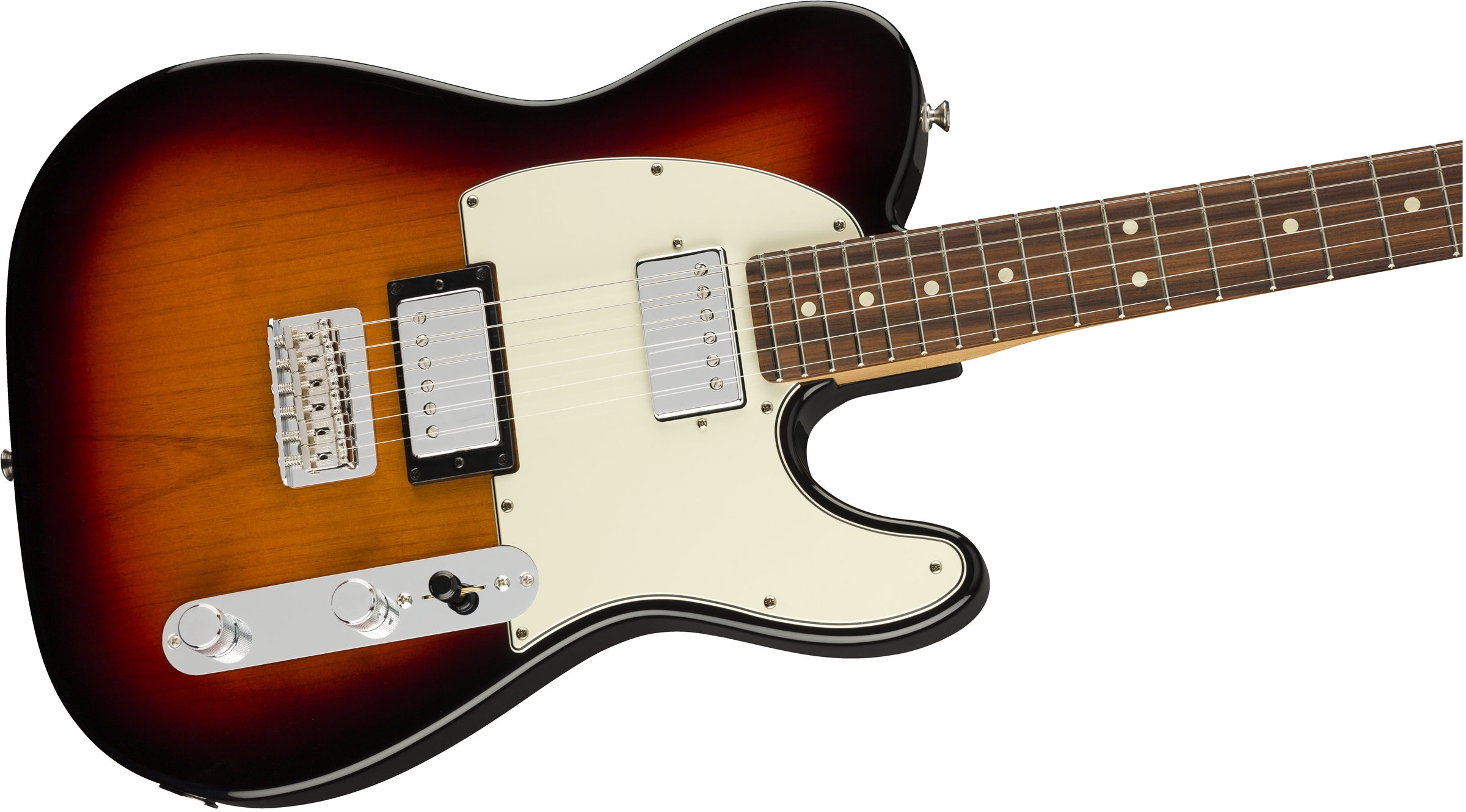 Fender Tele Player Mex Hh Pf - 3-color Sunburst - Guitare Électrique Forme Tel - Variation 3