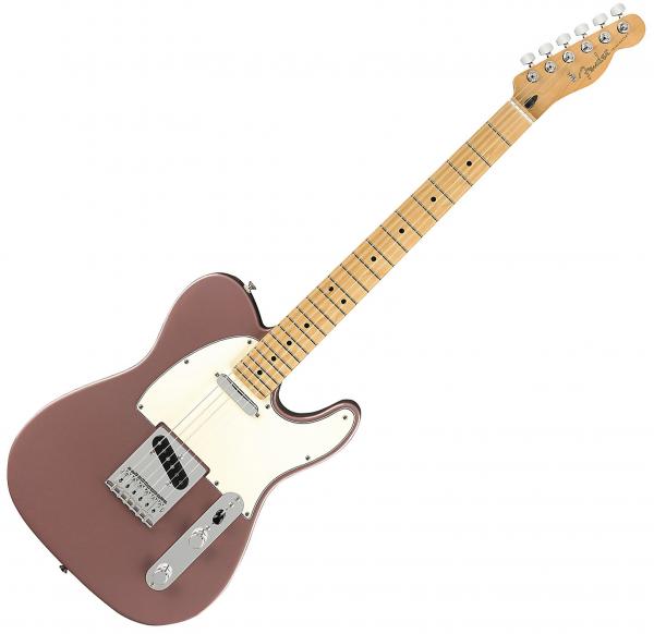 Guitare électrique solid body Fender Player Telecaster Ltd (MEX, MN) - Burgundy mist metallic
