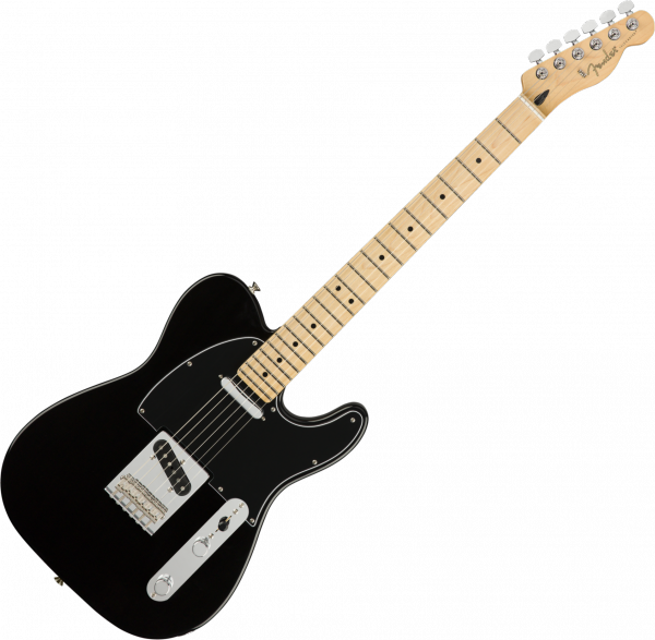 Fender Player Telecaster (MEX, MN) - black Tel shape electric