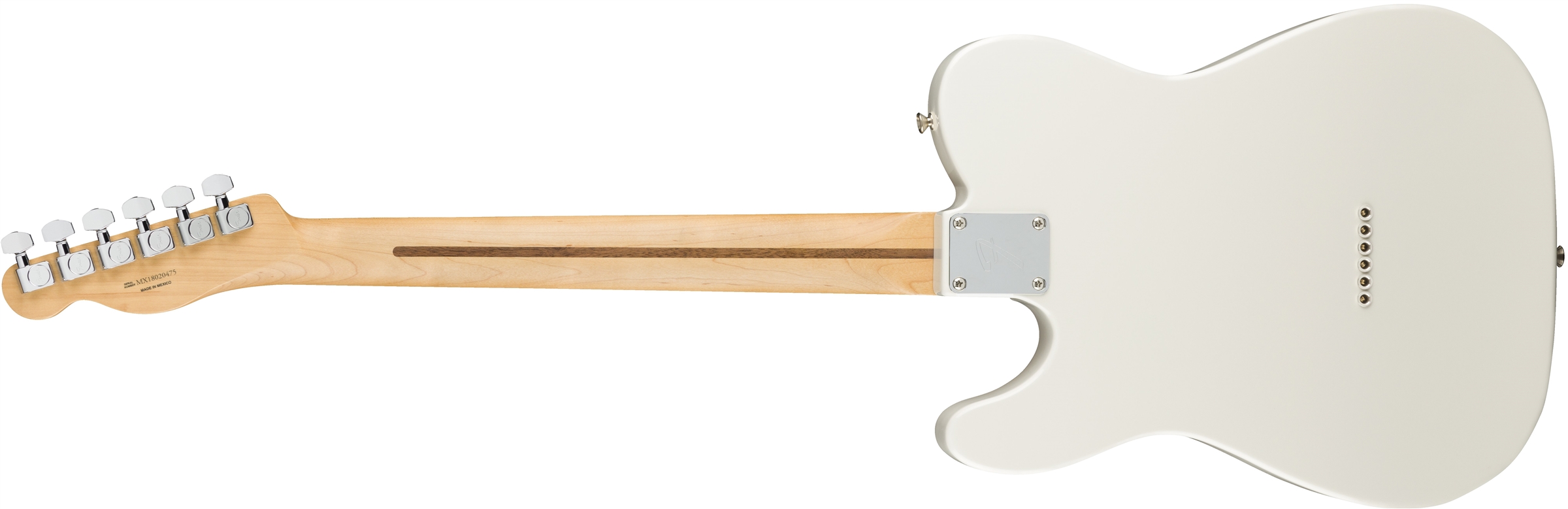 Fender Tele Player Mex Mn - Polar White - Guitare Électrique Forme Tel - Variation 2