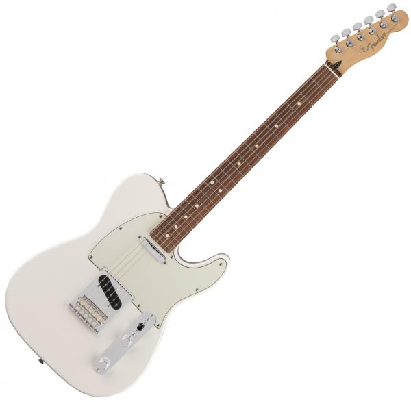 Fender Player Telecaster (MEX, PF) - polar white Tel shape