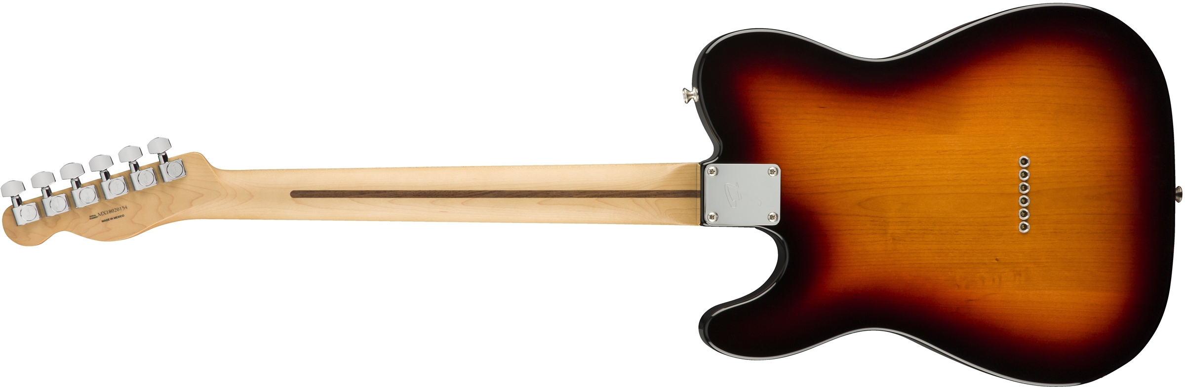 Fender Tele Player Mex Ss Pf - 3-color Sunburst - Guitare Électrique Forme Tel - Variation 1