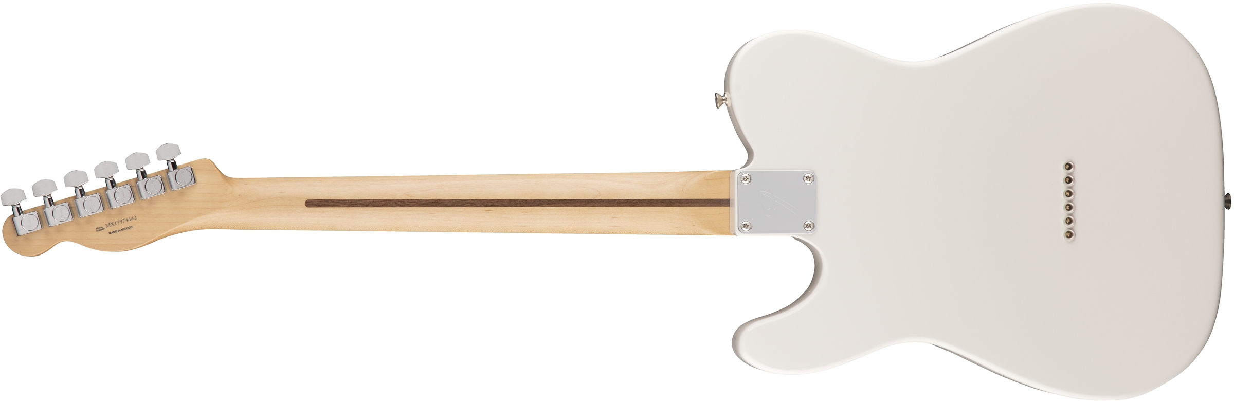 Fender Tele Player Mex Ss Pf - Polar White - Guitare Électrique Forme Tel - Variation 1