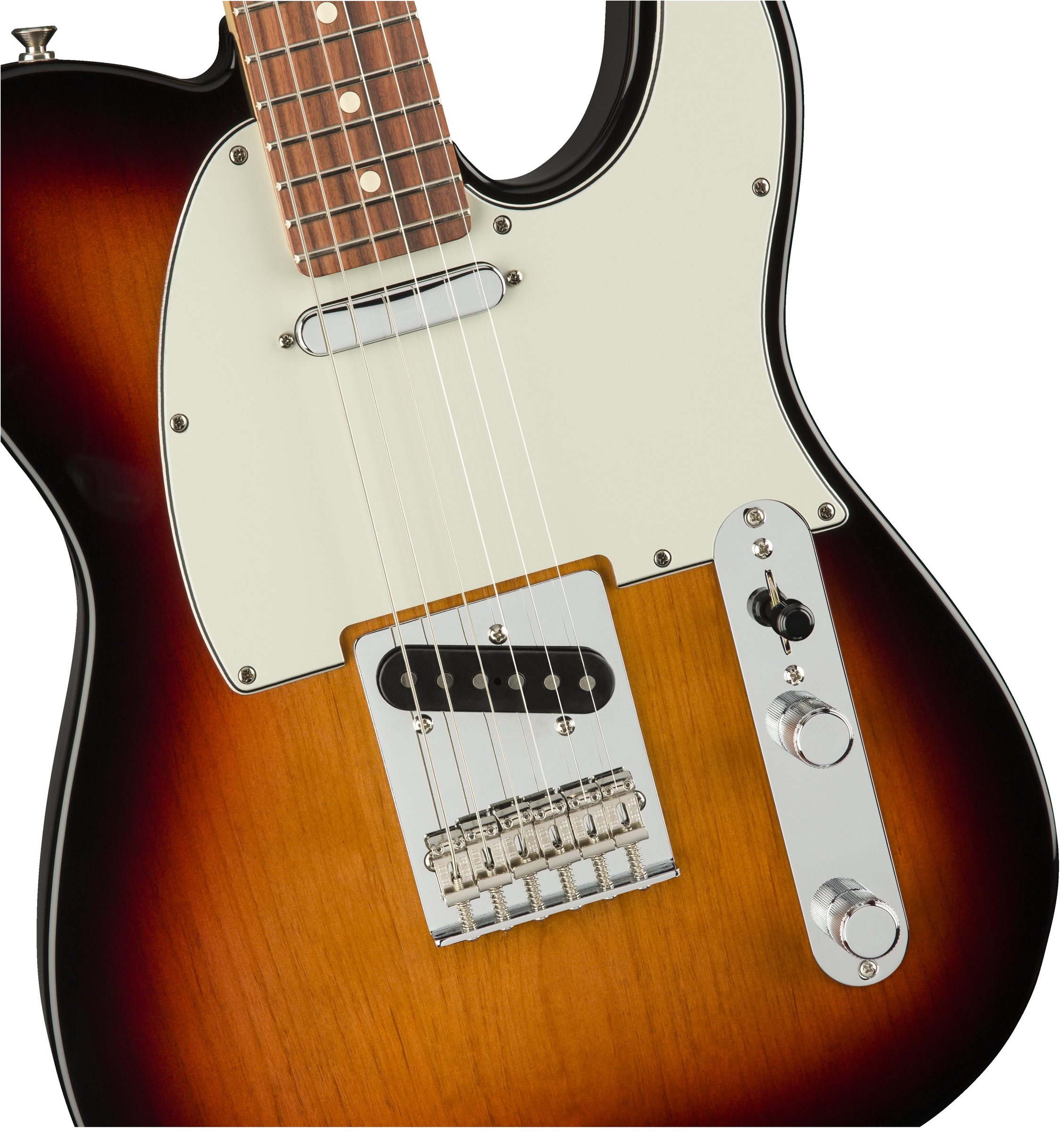 Fender Tele Player Mex Ss Pf - 3-color Sunburst - Guitare Électrique Forme Tel - Variation 2