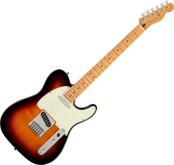 Guitare électrique solid body Fender Player Plus Telecaster (MEX, MN) - 3-color sunburst