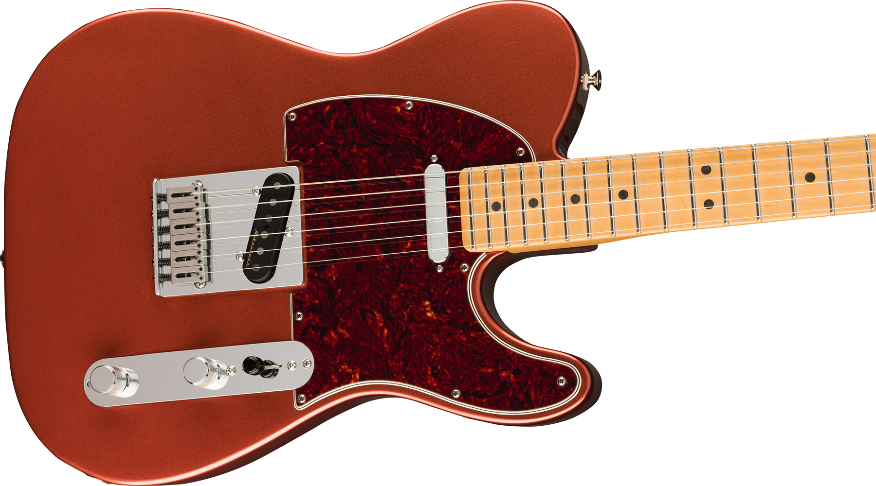 Fender Tele Player Plus Mex 2s Ht Mn - Aged Candy Apple Red - Guitare Électrique Forme Tel - Variation 2