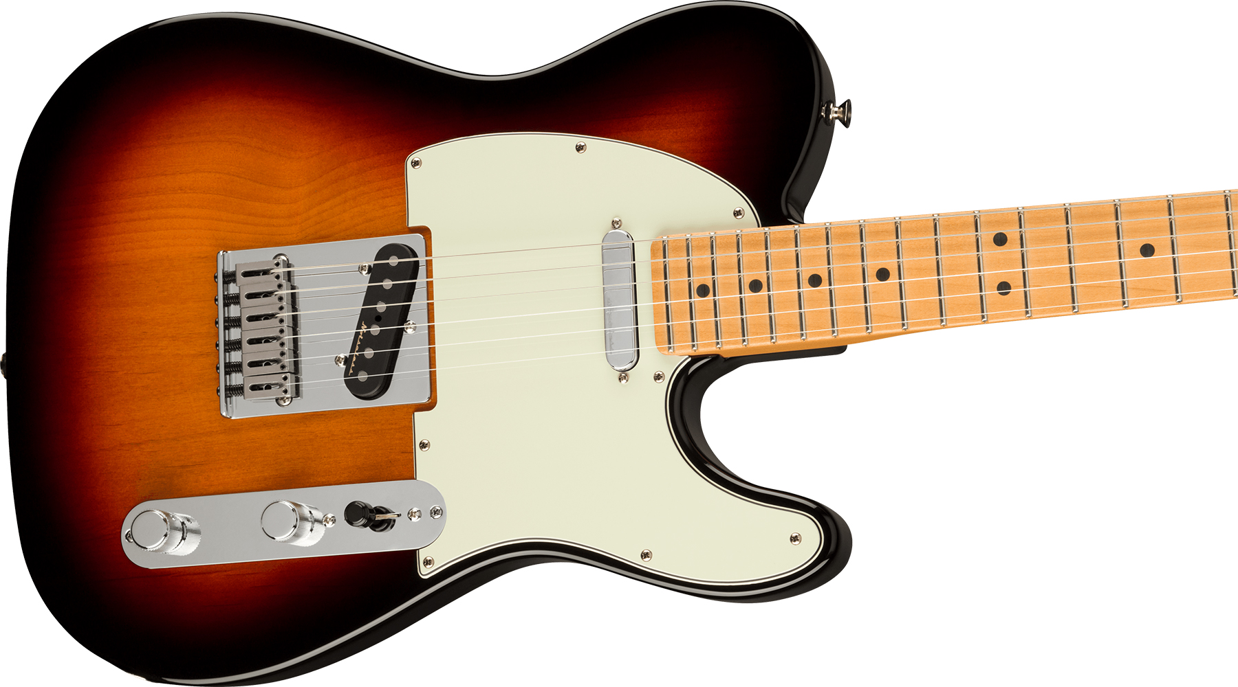 Fender Tele Player Plus Mex 2s Ht Mn - 3-color Sunburst - Guitare Électrique Forme Tel - Variation 2