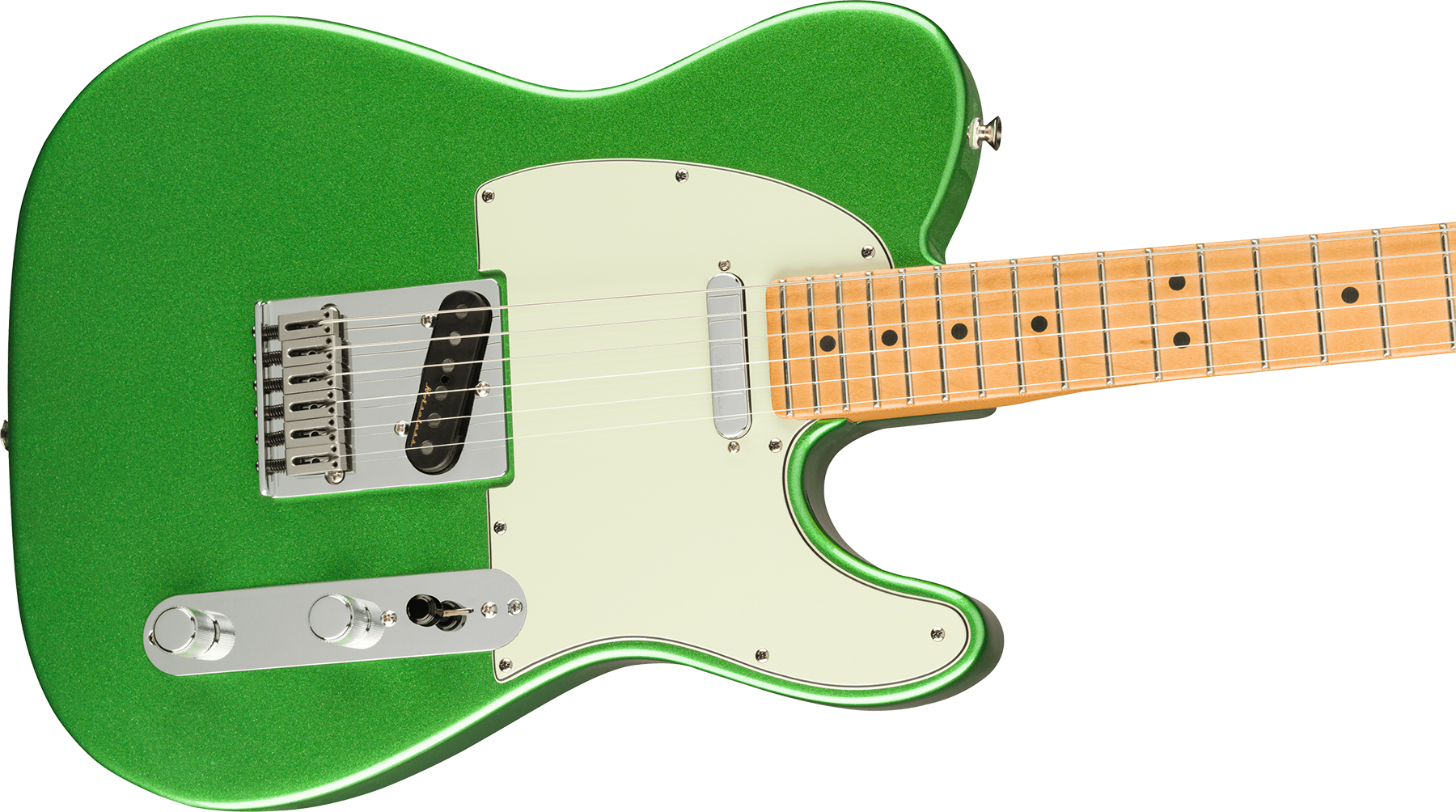 Fender Tele Player Plus Mex 2s Ht Mn - Cosmic Jade - Guitare Électrique Forme Tel - Variation 2