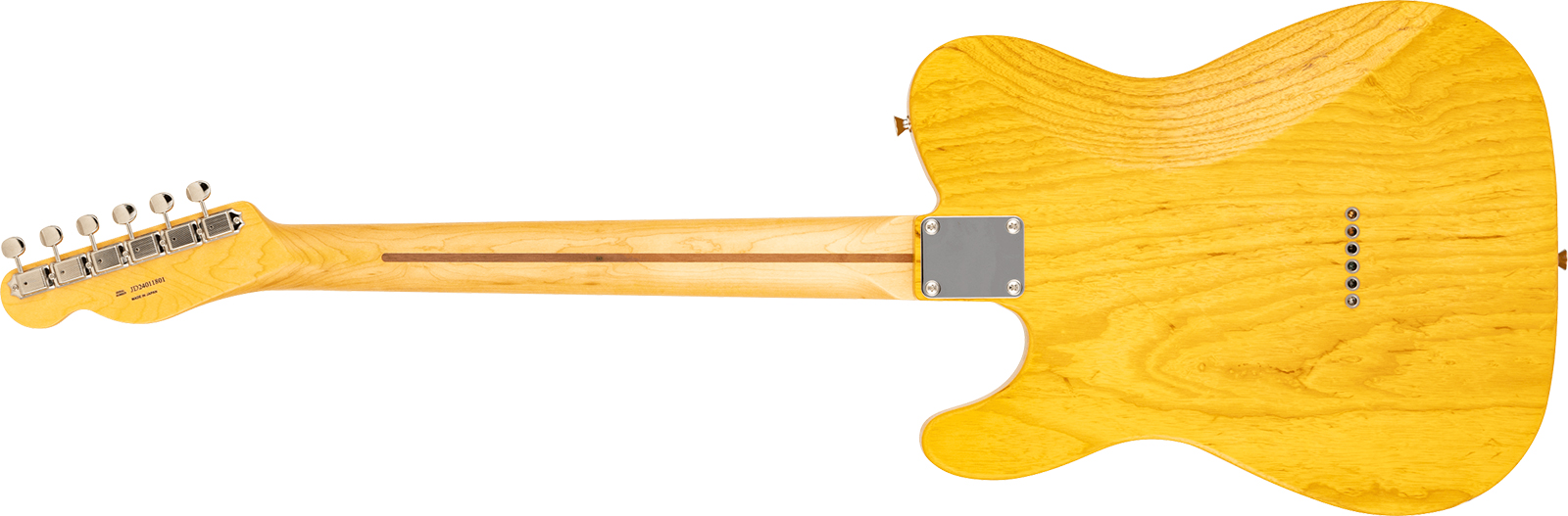 Fender Tele  Raw Ash Mij Ltd Jap 2s Ht Mn - Satin Vintage Natural - Guitare Électrique Forme Tel - Variation 1
