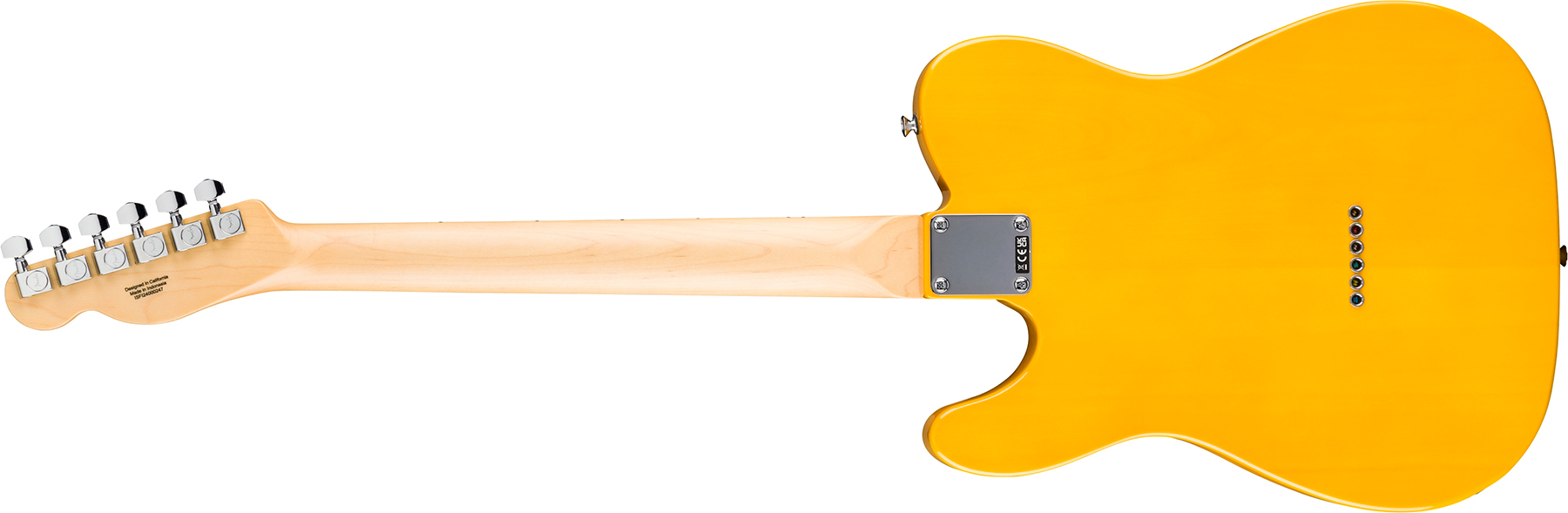Fender Tele Standard Ind 2s Ht Mn - Butterscotch Blonde - Guitare Électrique Forme Tel - Variation 1