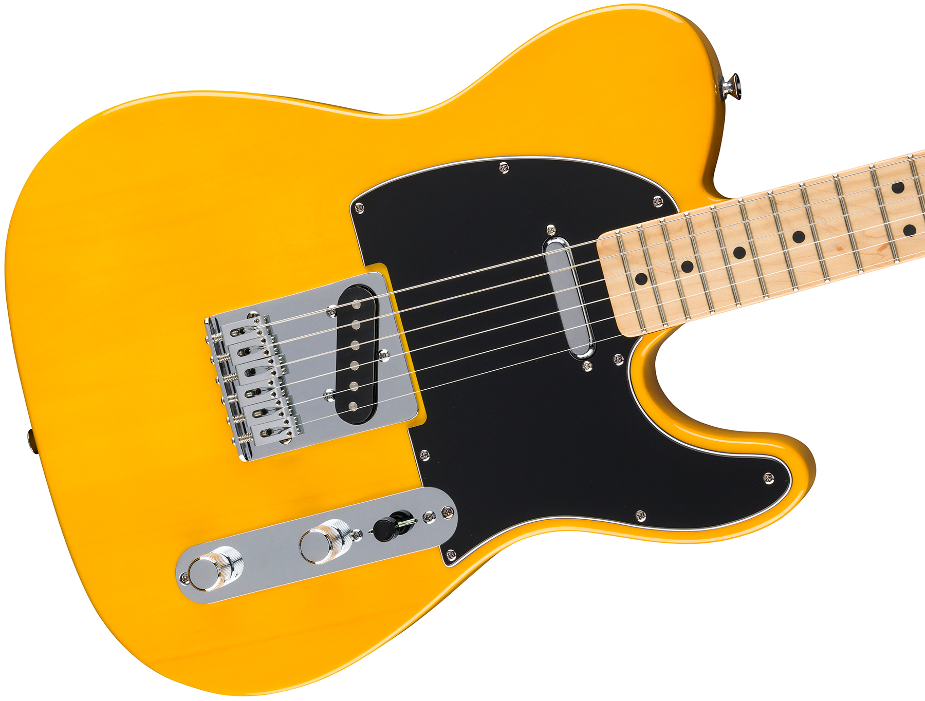 Fender Tele Standard Ind 2s Ht Mn - Butterscotch Blonde - Guitare Électrique Forme Tel - Variation 2