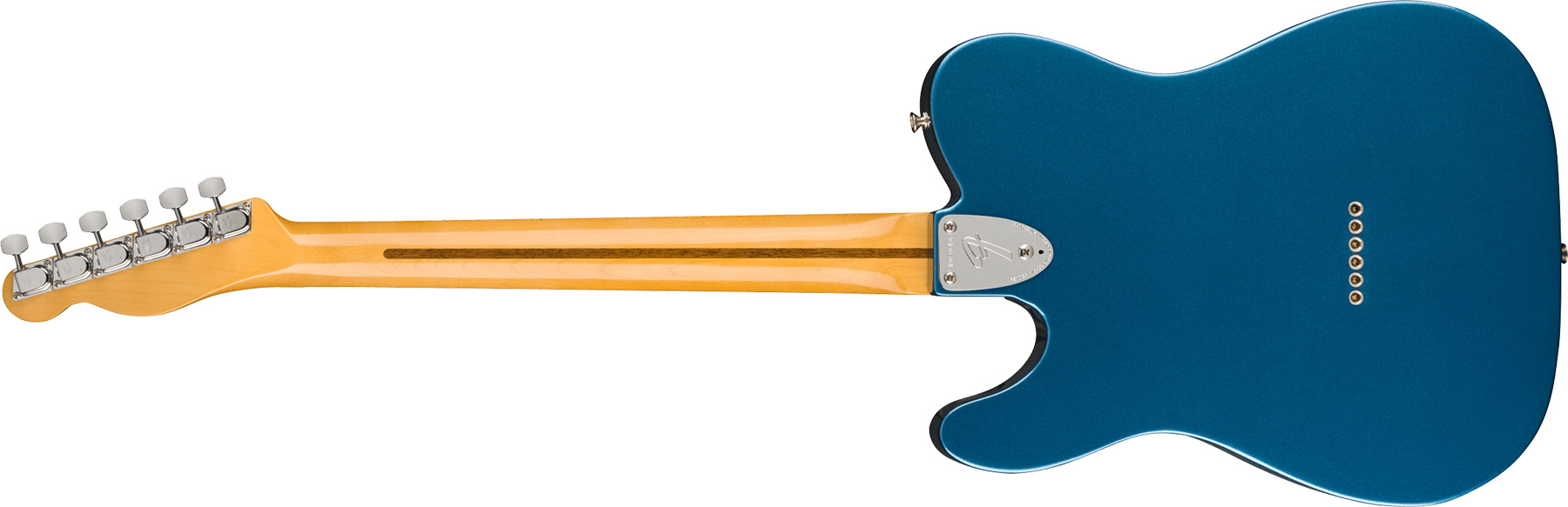 Fender Tele Thinline 1972 American Vintage Ii Usa 2h Ht Mn - Lake Placid Blue - Guitare Électrique Forme Tel - Variation 1
