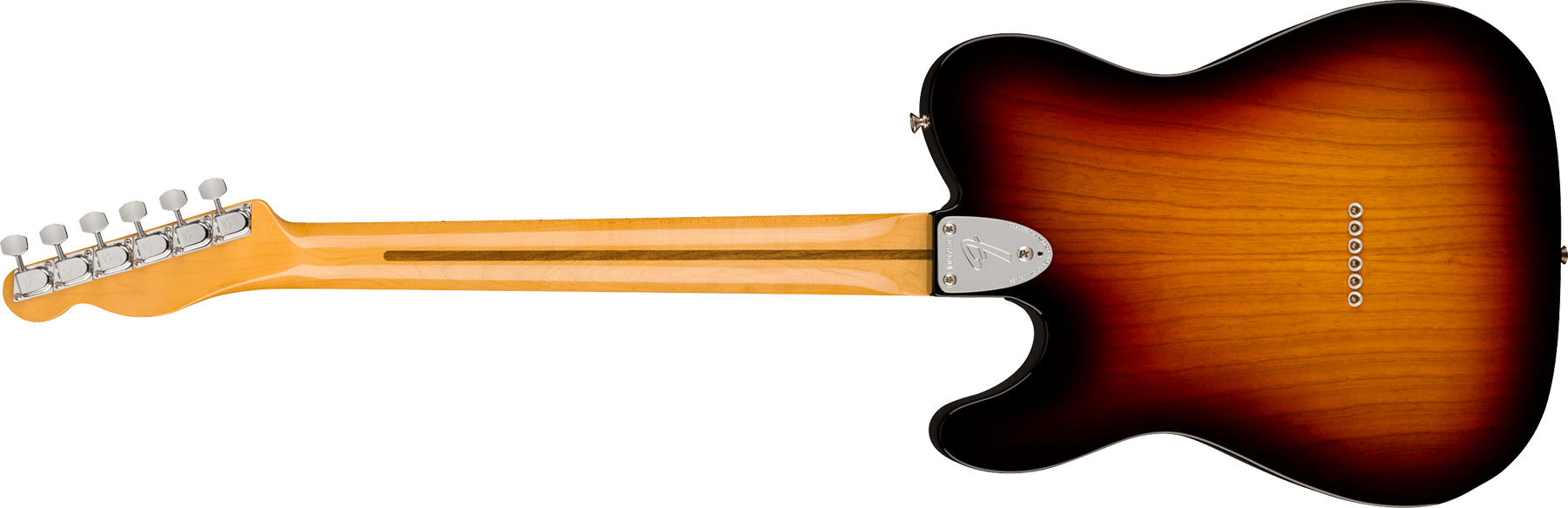 Fender Tele Thinline 1972 American Vintage Ii Usa 2h Ht Mn - 3-color Sunburst - Guitare Électrique Forme Tel - Variation 1