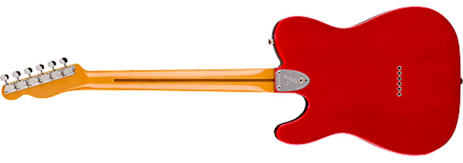 Fender Tele Thinline 1972 American Vintage Ii Usa 2h Ht Mn - Candy Apple Red - Guitare Électrique Forme Tel - Variation 1
