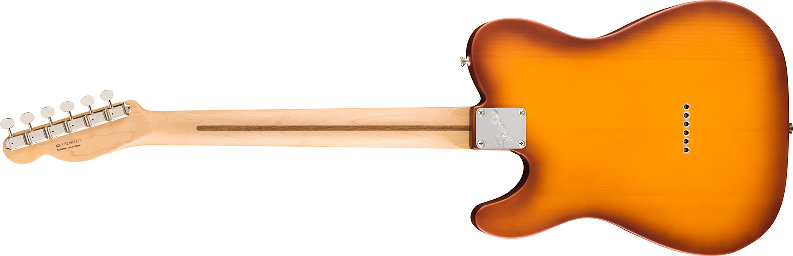 Fender Tele Timber Spruce American Performer Fsr Ltd Usa 2s Ht Mn - Honey Burst - Guitare Électrique Forme Str - Variation 1