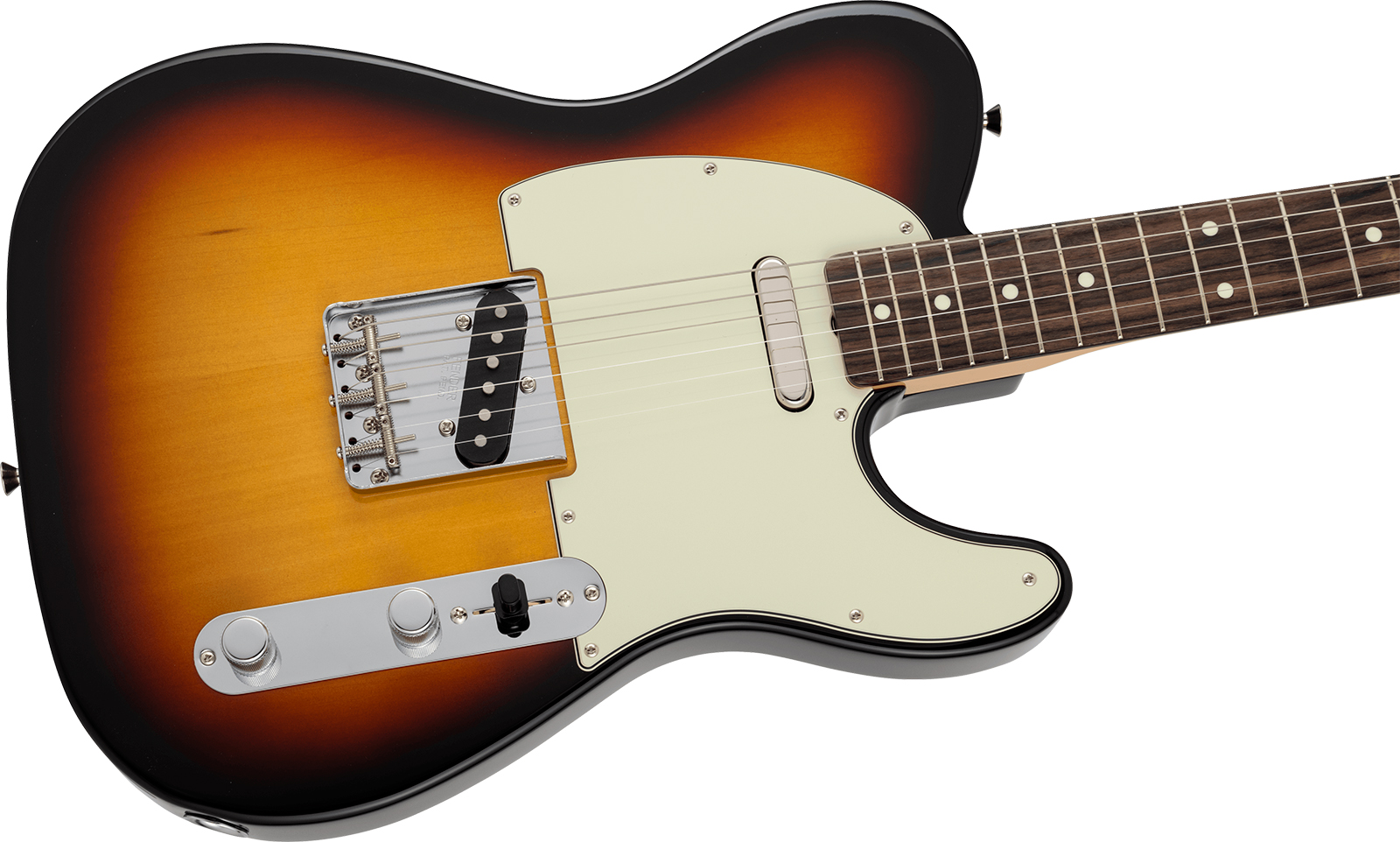 Fender Tele Traditional 60s Mij 2s Ht Rw - 3-color Sunburst - Guitare Électrique Forme Tel - Variation 2