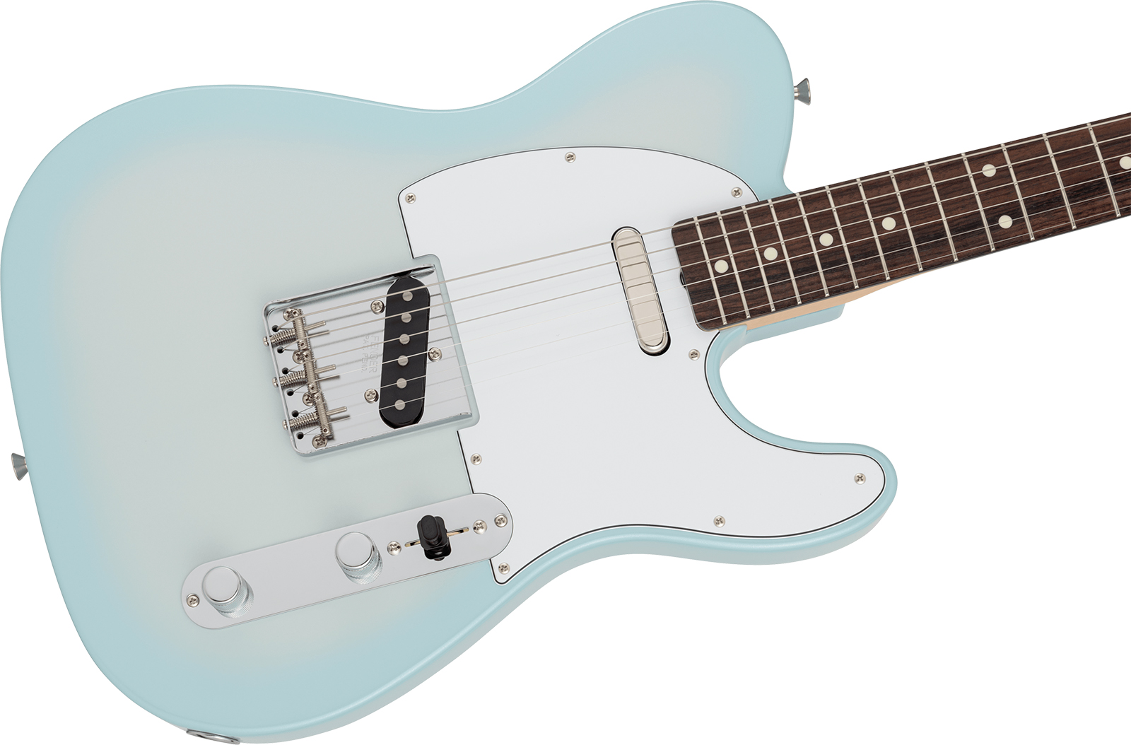 Fender Tele Traditional 60s Mij 2s Ht Rw - Stardust Blue - Guitare Électrique Forme Tel - Variation 2