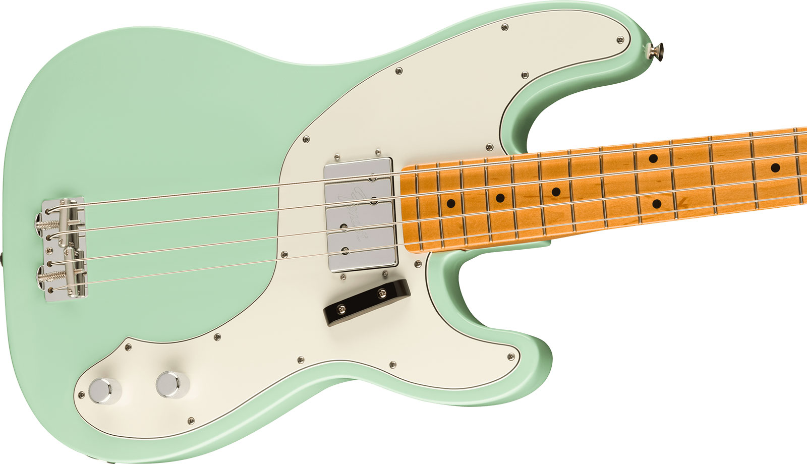 Fender Tele Bass 70s Vintera 2 Mex Mn - Surf Green - Basse Électrique Solid Body - Variation 2