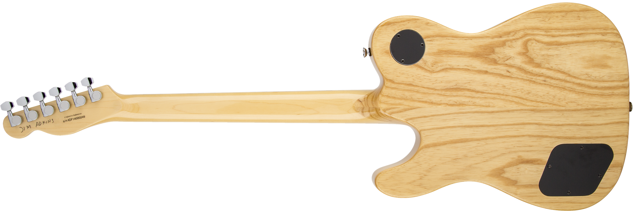 Fender Jim Adkins Tele Ja-90 Mex Signature 2p90 - Natural - Guitare Électrique 1/2 Caisse - Variation 5