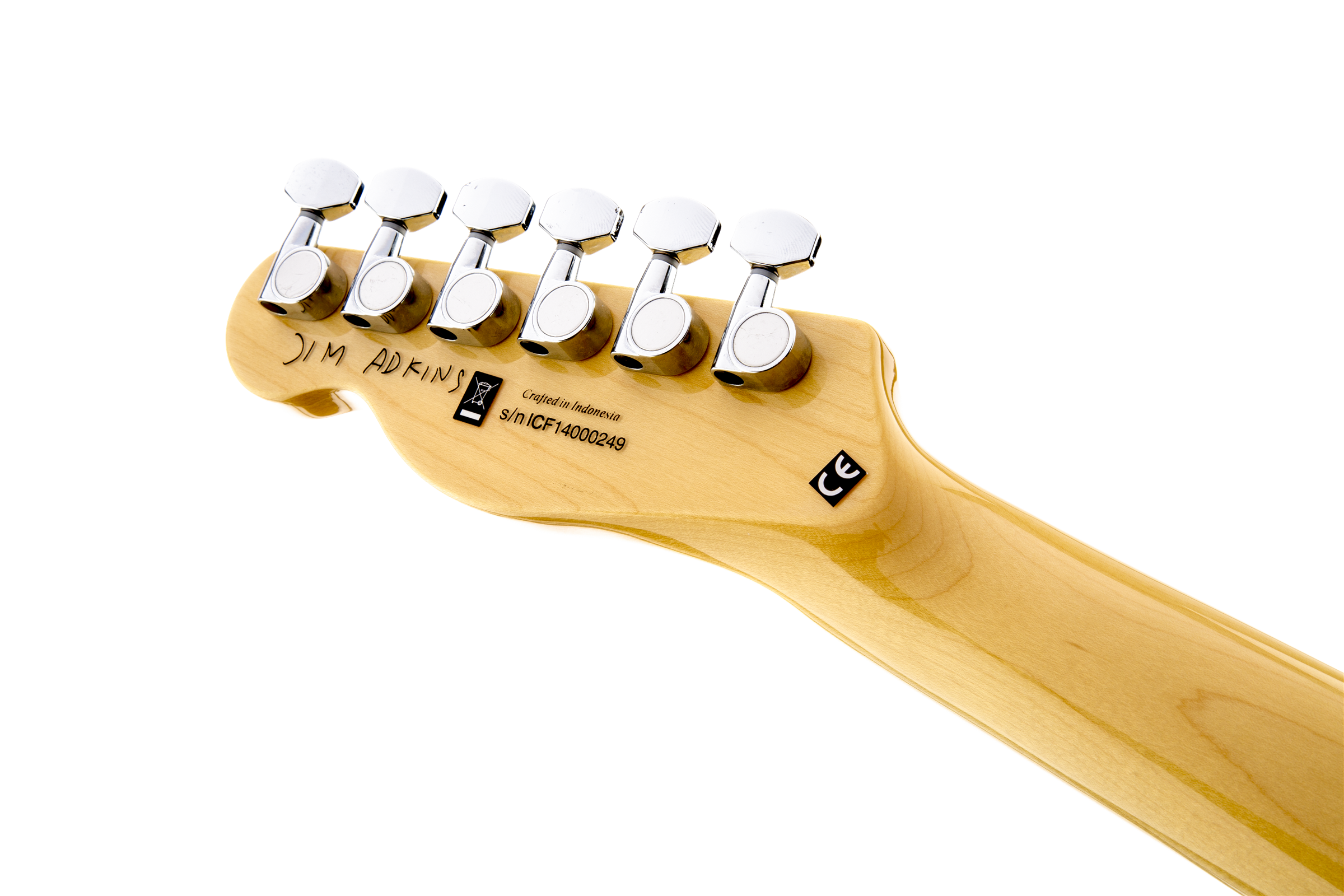 Fender Jim Adkins Tele Ja-90 Mex Signature 2p90 - Natural - Guitare Électrique 1/2 Caisse - Variation 7