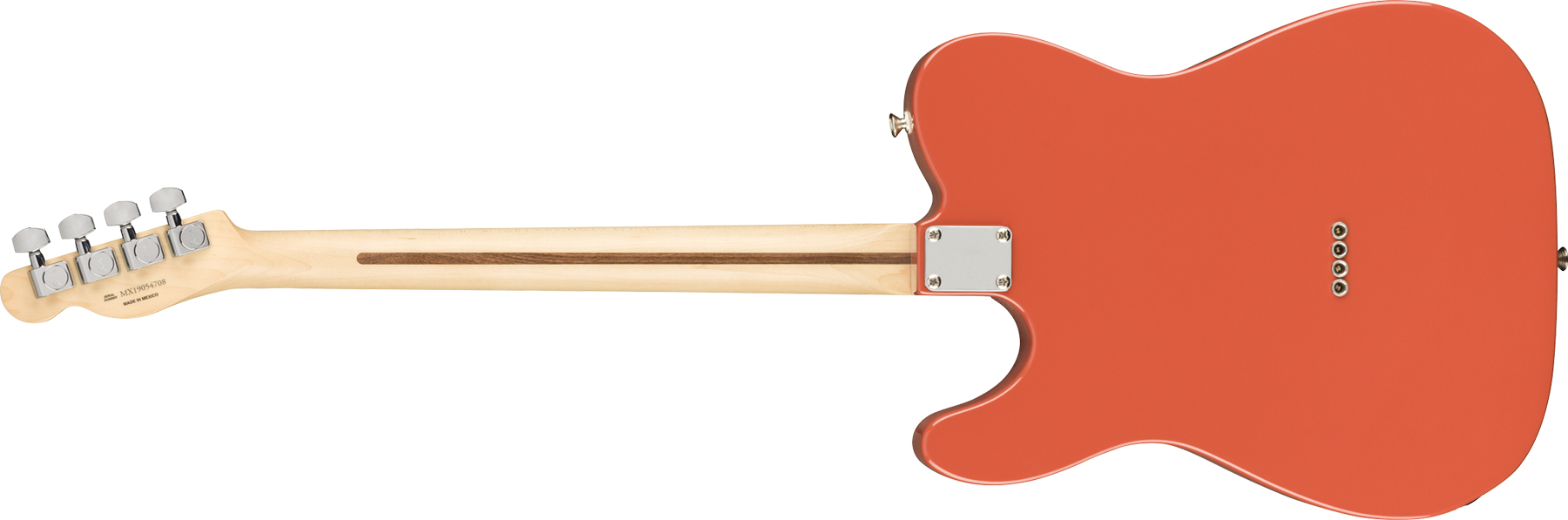 Fender Tenor Tele Alternate Reality Mex Mn - Fiesta Red - Guitare Électrique Forme Tel - Variation 1