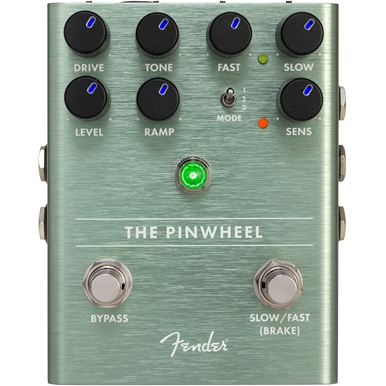 Pédale chorus / flanger / phaser / modul. / trem. Fender The Pinwheel