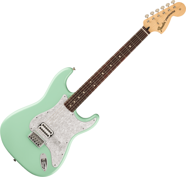 Fender Tom Delonge Signature Ltd MEX RW surf green Str shape electric guitar