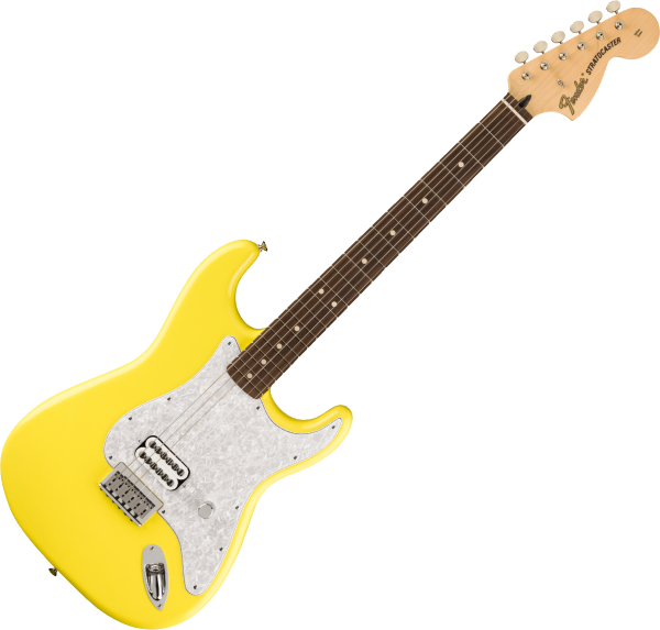 Fender Tom Delonge Signature Ltd (MEX, RW) - graffiti yellow