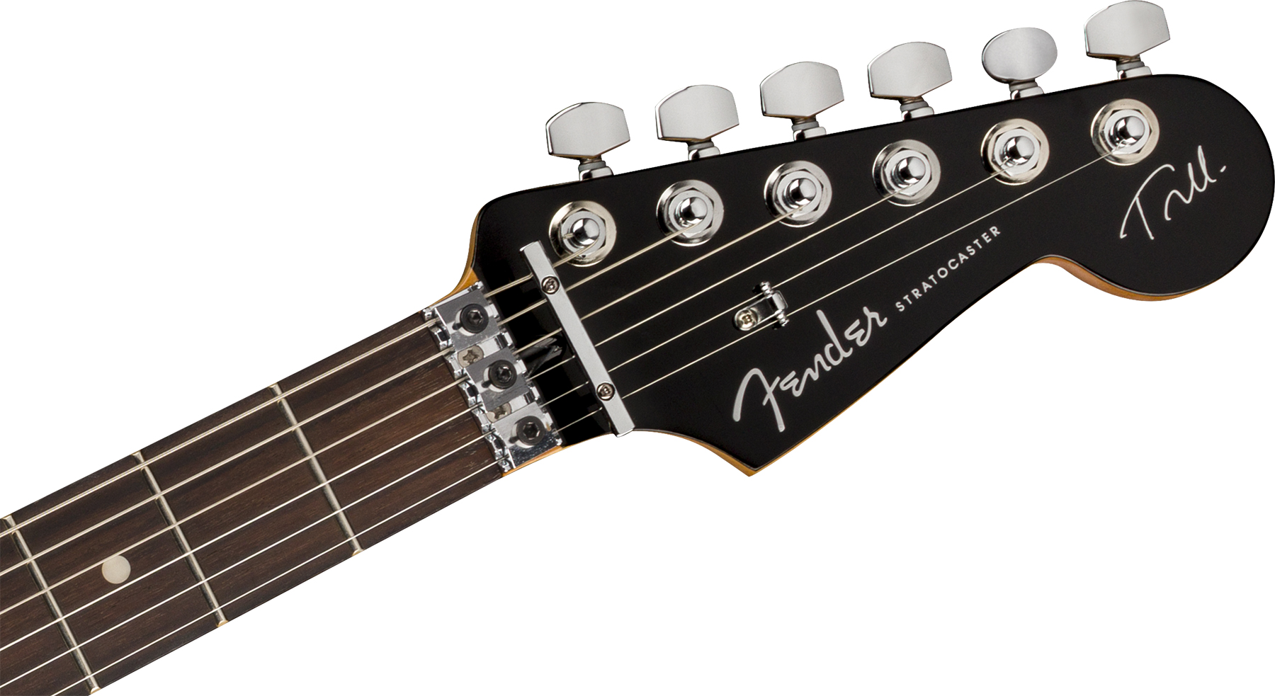 Fender Tom Morello Strat Mex Signature Hss Fr Rw - Black - Guitare Électrique Forme Str - Variation 3