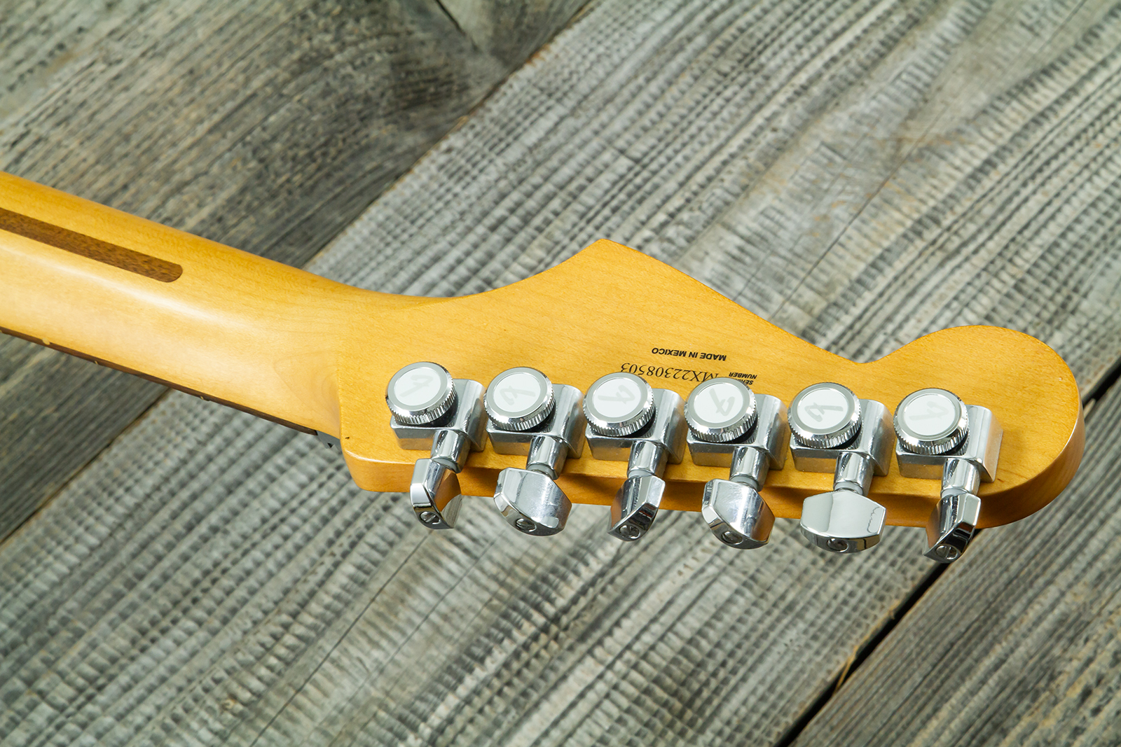 Fender Tom Morello Strat Mex Signature Hss Fr Rw #mx22308 - Black - Guitare Électrique Forme Str - Variation 13
