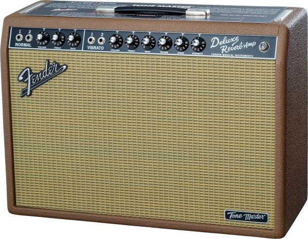 Fender Tone Master Deluxe Reverb Ltd - Cocoa Electric guitar combo amp