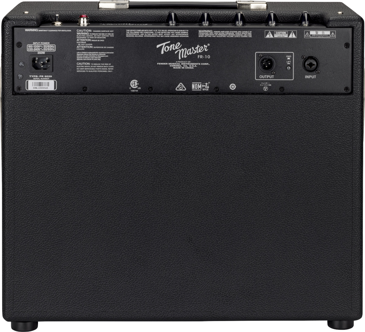 Fender Tone Master Fr-10 Powered Speaker Cab 1x10 1000w - Ampli Guitare Électrique Combo - Variation 1