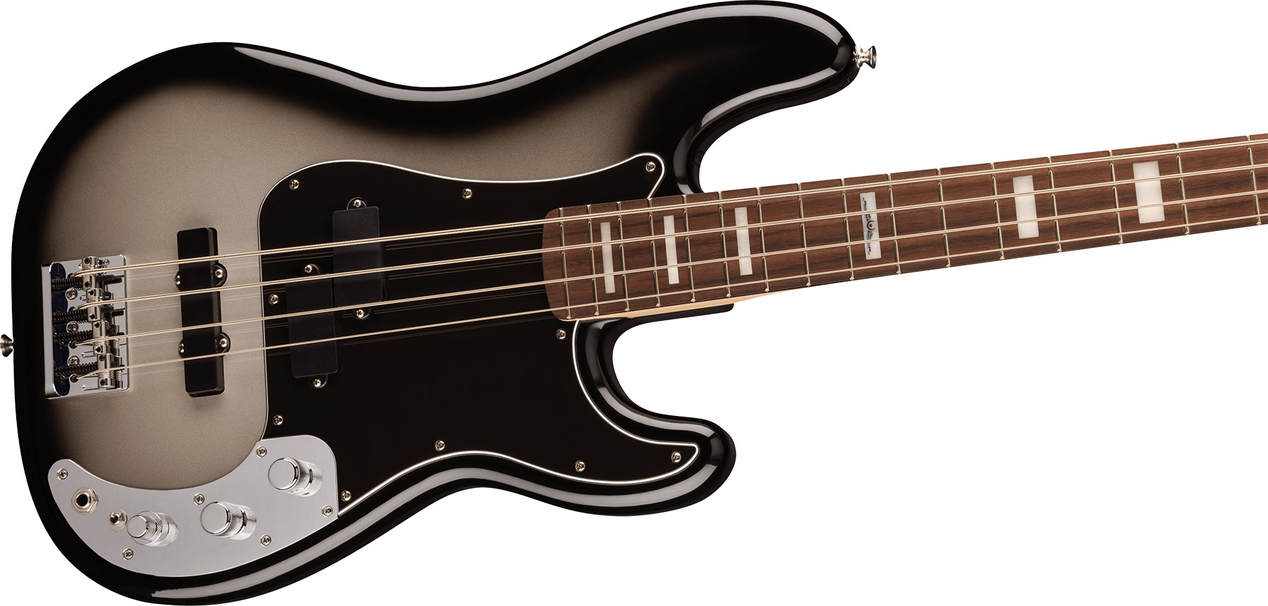Fender Troy Sanders Precision Bass Signature Active Rw - Silverburst - Basse Électrique Solid Body - Variation 2