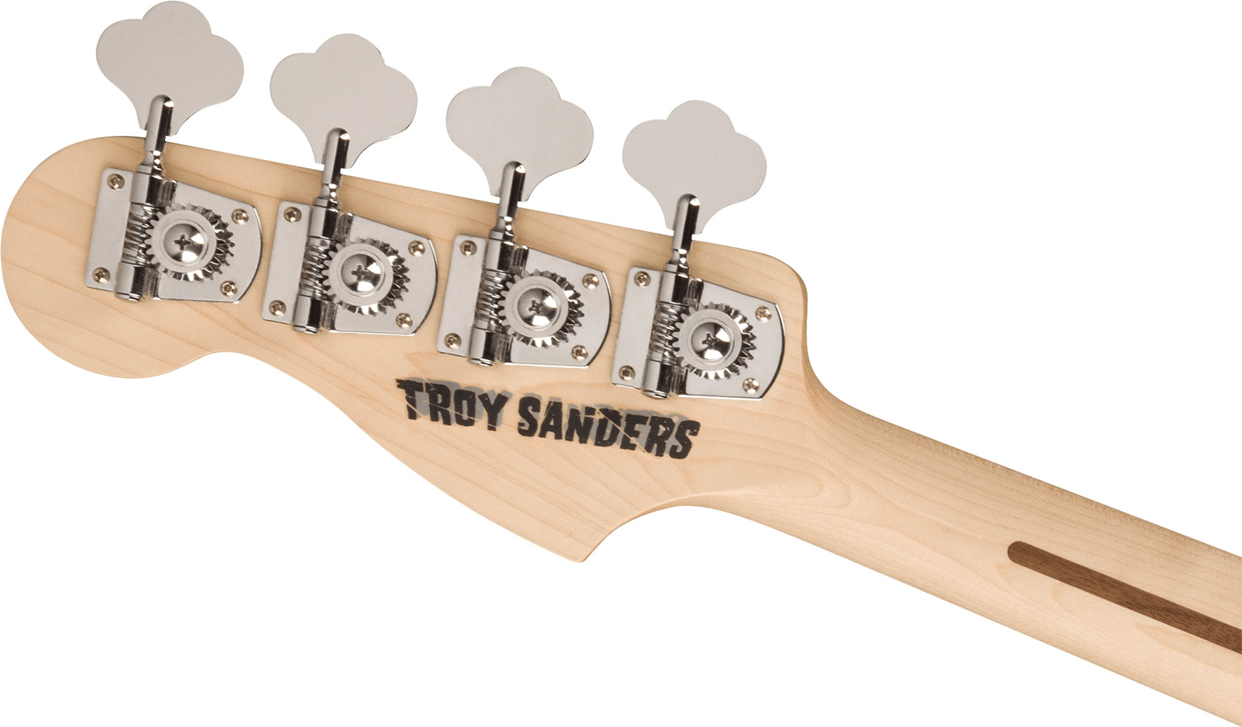 Fender Troy Sanders Precision Bass Signature Active Rw - Silverburst - Basse Électrique Solid Body - Variation 3