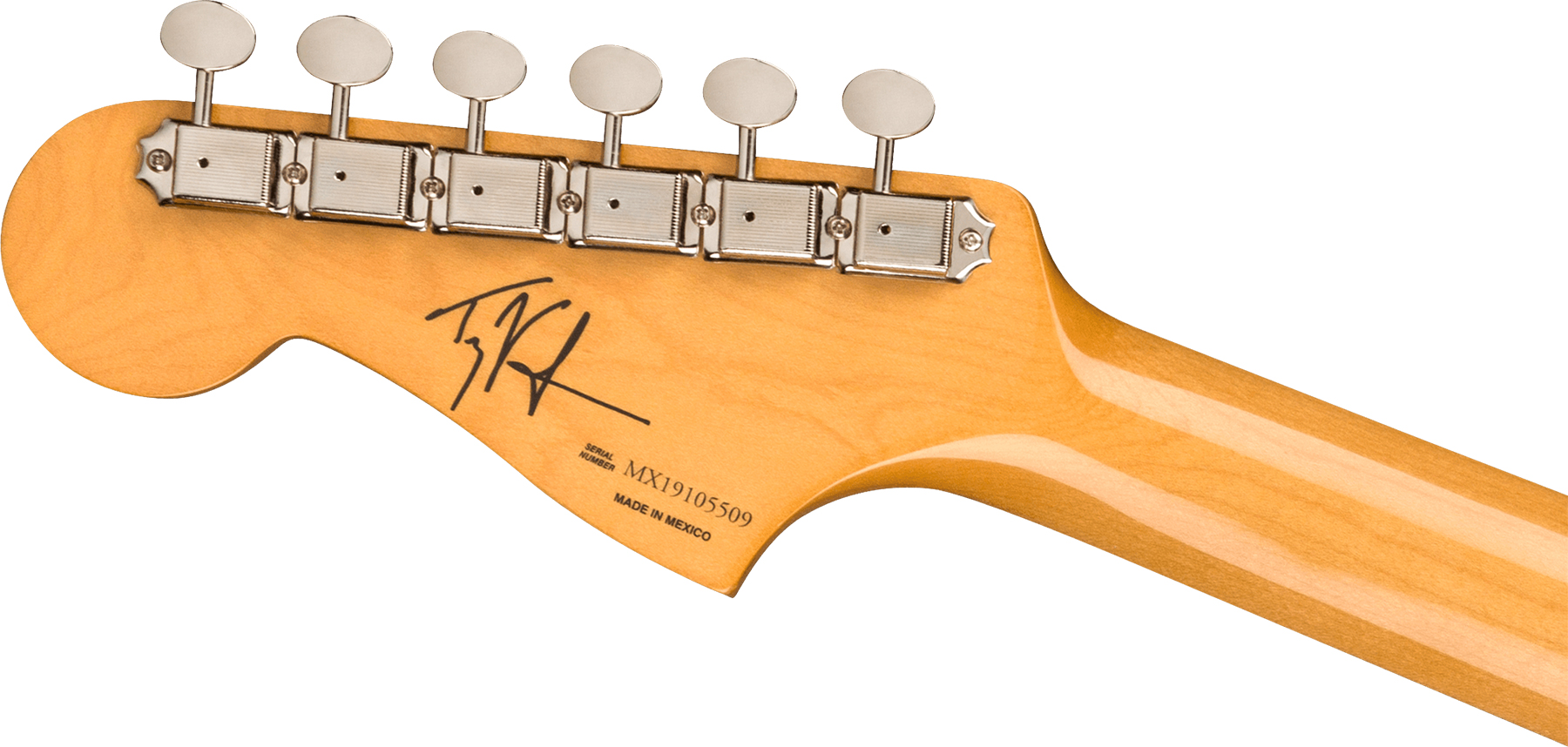 Fender Troy Van Leeuwen Jazzmaster Signature Mex Mn - Copper Age - Guitare Électrique RÉtro Rock - Variation 3