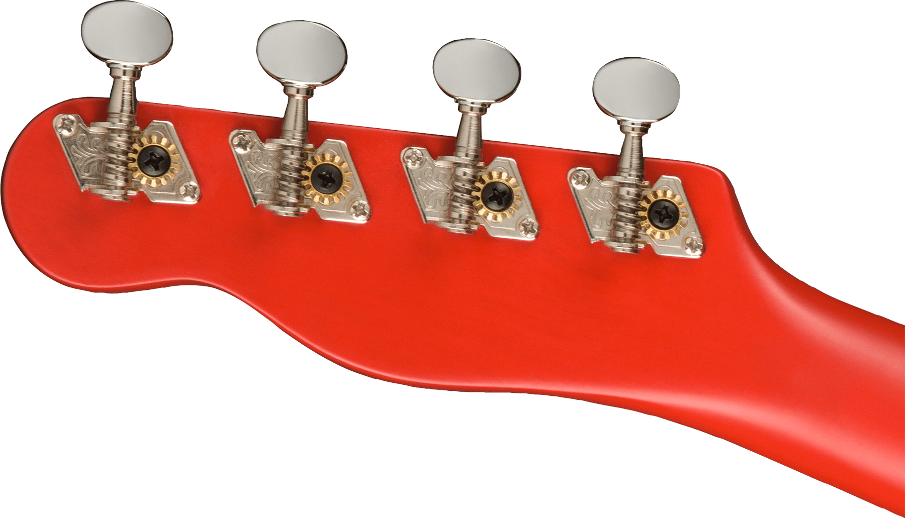 Fender Venice Soprano Uke California Coast Fsr Ltd Nato Wal - Fiesta Red - UkulÉlÉ - Variation 3