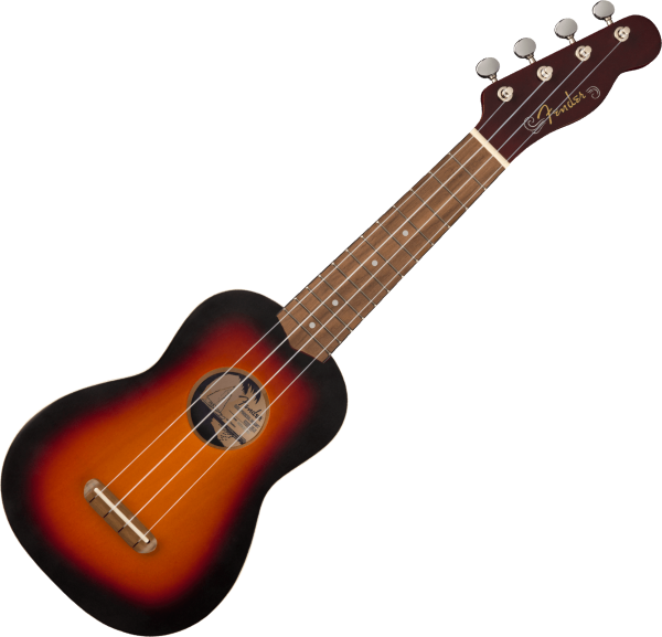 Fender Venice Soprano Uke 2 color sunburst Ukulele