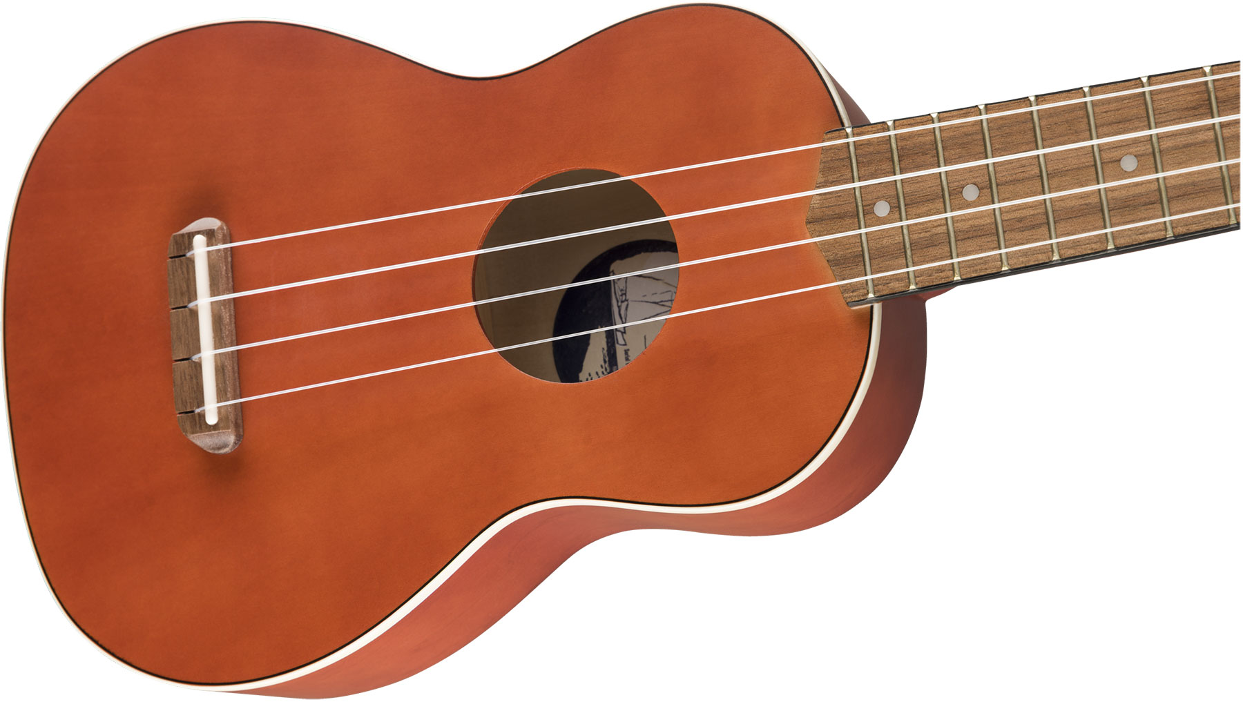 Fender Venice Soprano Uke California Coast Wal - Natural - UkulÉlÉ - Variation 2