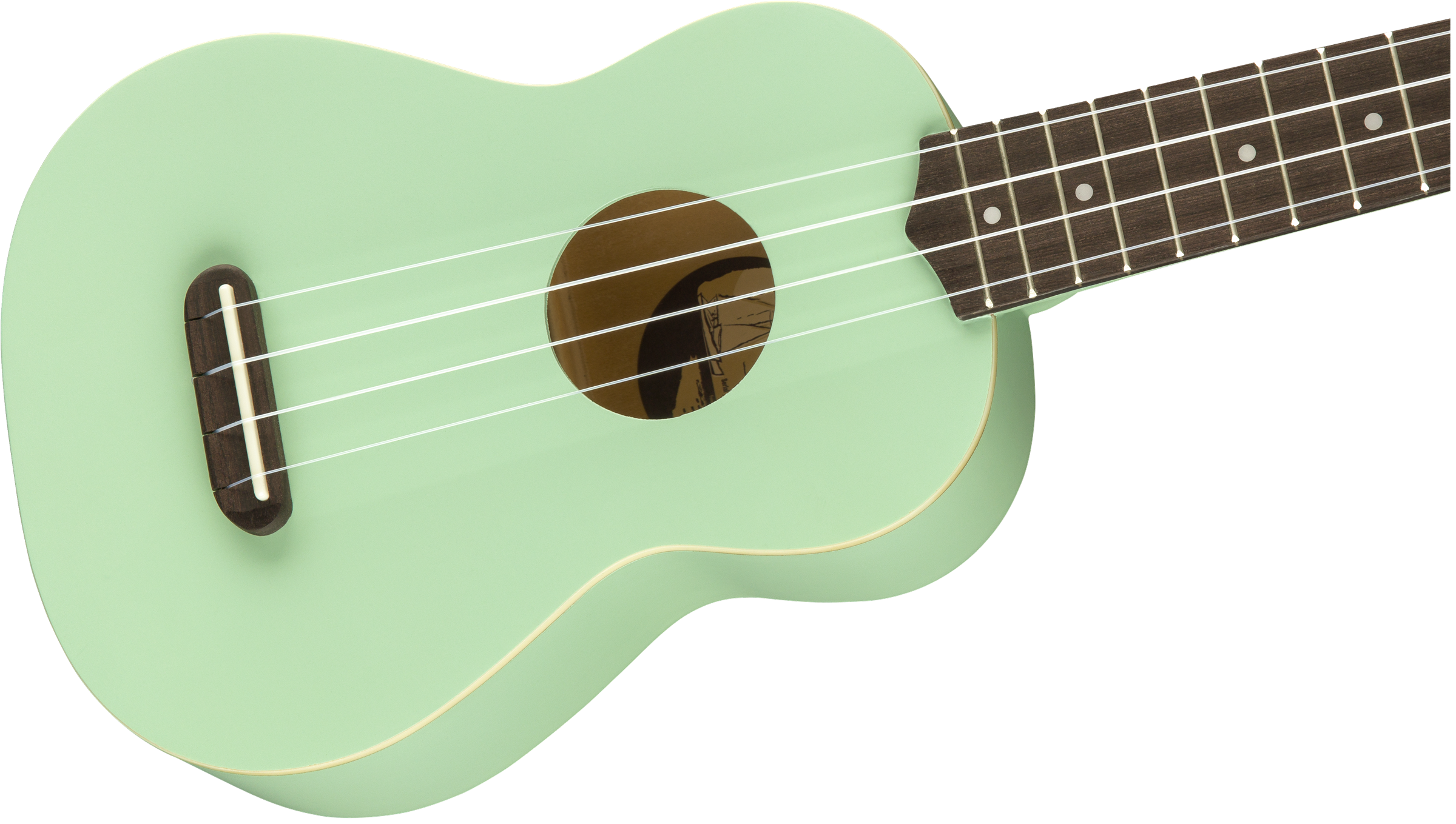 Fender Venice Soprano Ukulele - Surf Green - UkulÉlÉ - Variation 2