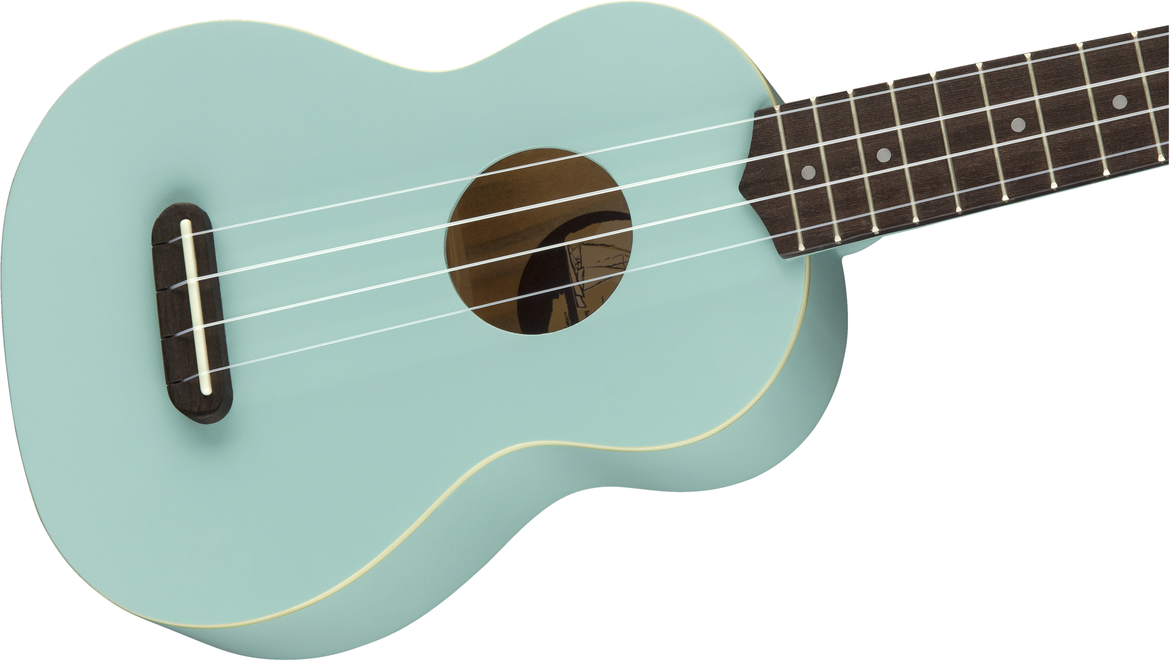 Fender Venice Soprano Ukulele - Daphne Blue - UkulÉlÉ - Variation 2