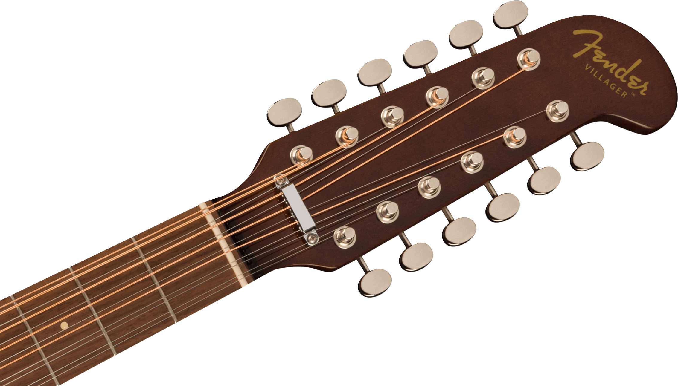 Fender Villager 12 De Epicea Sapelle Wal - Natural - Guitare Electro Acoustique - Variation 3