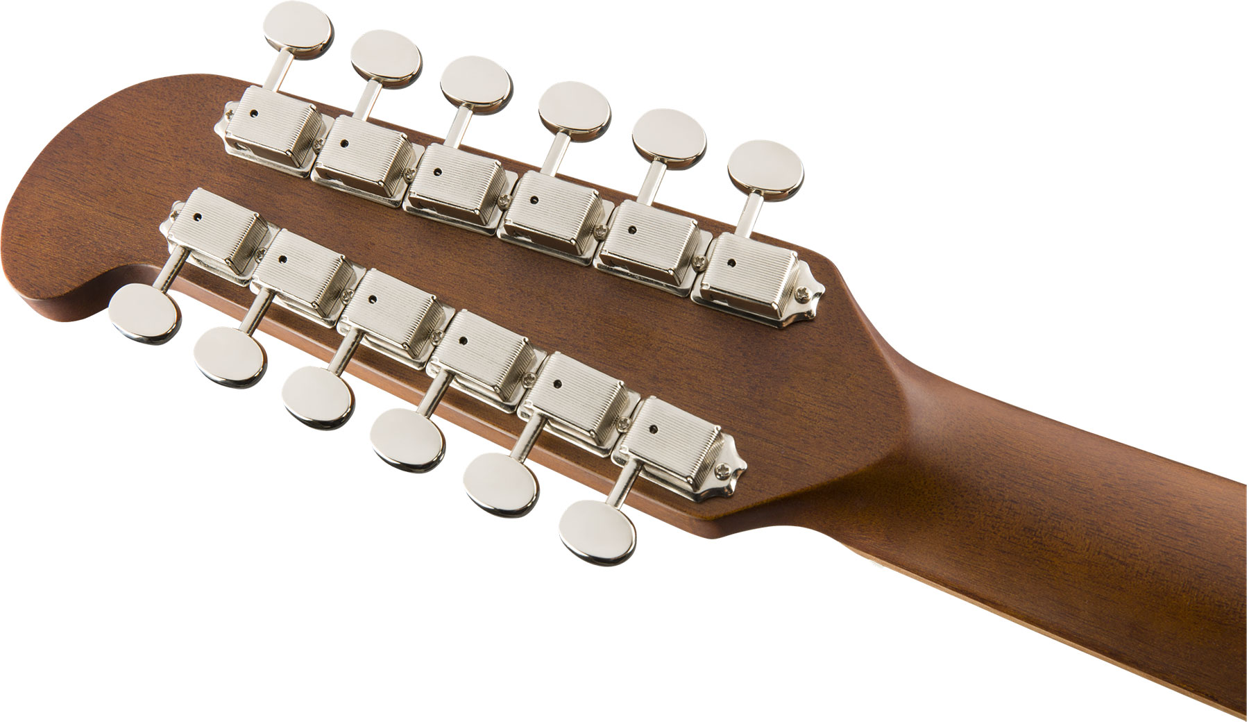 Fender Villager 12-string Dreadnought Cw 12c Epicea Acajou Wal - Black - Guitare Electro Acoustique - Variation 3