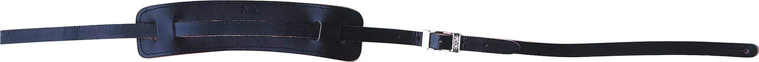 Fender Vintage Deluxe Leather Strap Black - Sangle Courroie - Variation 1