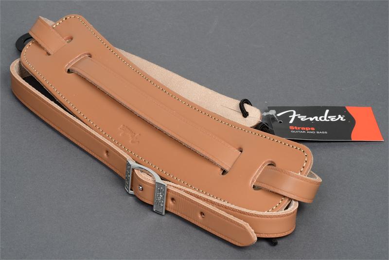 Fender Vintage Deluxe Leather Strap Natural - Sangle Courroie - Variation 1