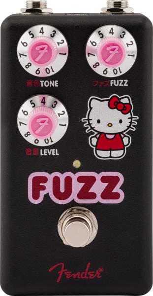 Fender x Hello Kitty Black Fuzz Pedal Overdrive, distortion & fuzz