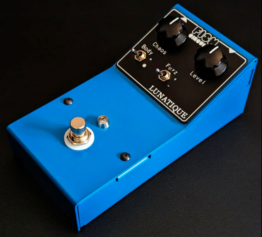 Fish Circuits Lunatique Fuzz Bleue - PÉdale Overdrive / Distortion / Fuzz - Variation 1