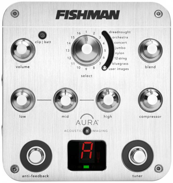Preampli acoustique Fishman                        Aura Spectrum DI Preamp