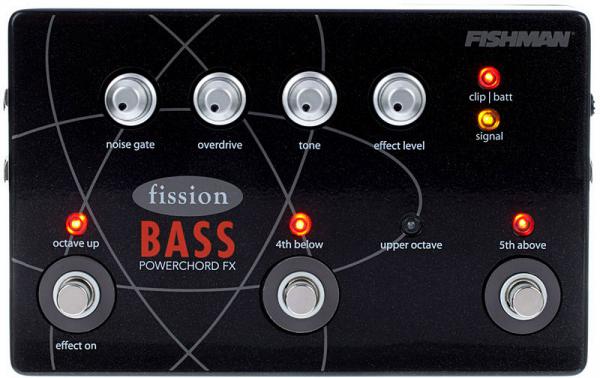 Preampli basse Fishman                        Fission Bass Powerchord FX Pedal