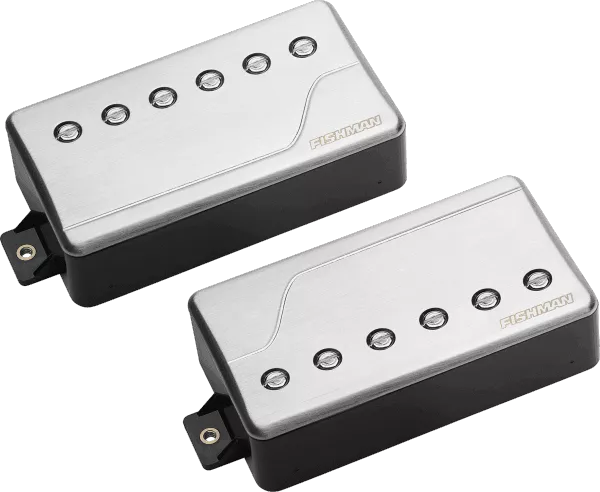Micro guitare electrique Fishman                        Fluence Classic Humbucker set Brushed Stainless