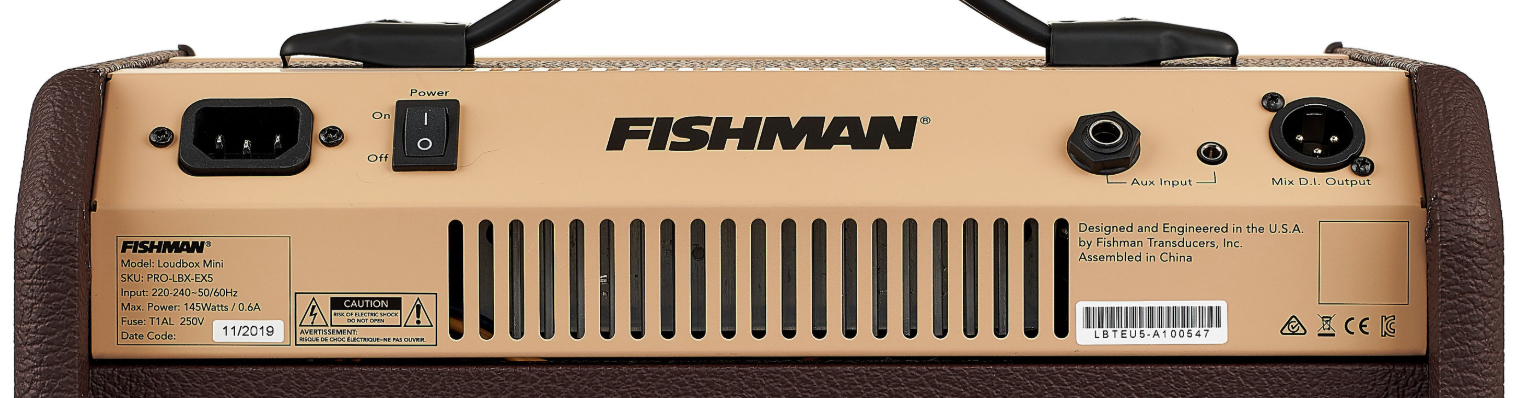 Fishman Loudbox Mini 60w Bluetooth Brown - Combo Ampli Acoustique - Variation 4
